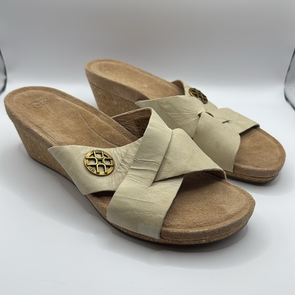 NWOB UGG Women's Lyra Wedge Sandal Size 8 - Picture 4 of 14